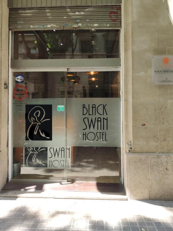 Black Swan Hostel Barcelona Eksteriør billede
