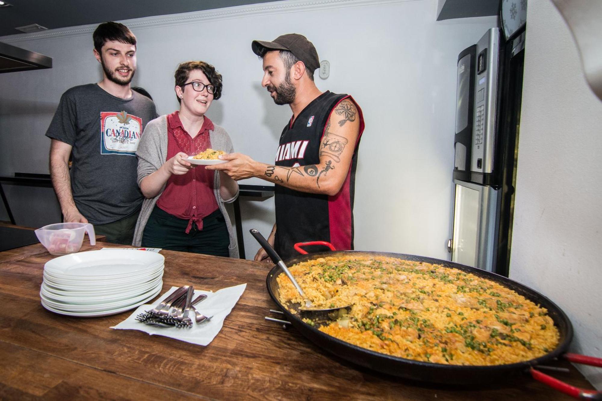 Black Swan Hostel Barcelona Eksteriør billede